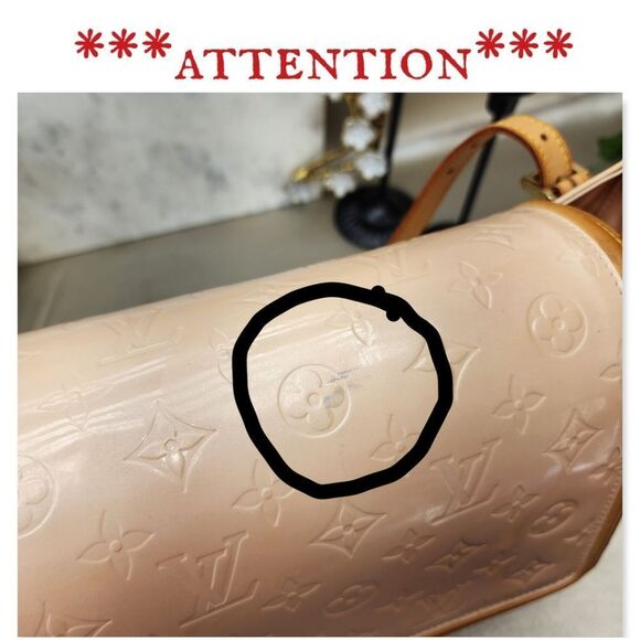 Louis Vuitton Vernis Petronia Street Marshmallow w/ Dust Bag & COA EUC - Picture 9 of 17